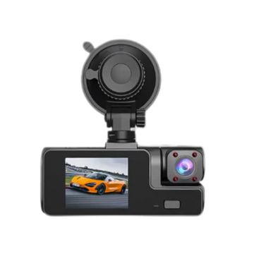Physis Trading Dual WiFi Dashcam Camera HD 1080P Triple Lens 1080P