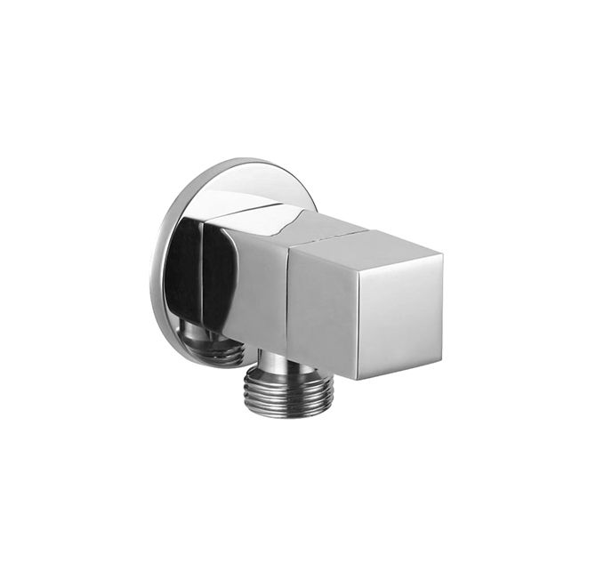Devario Premio Angle Valve Square Brass HQ -Chrome