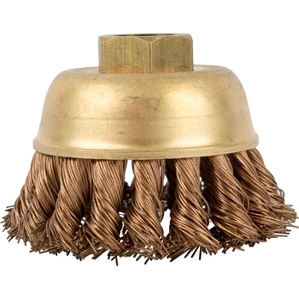 Wire Cup Brush N/Spark Twisted 80Mmxm14 Bulk