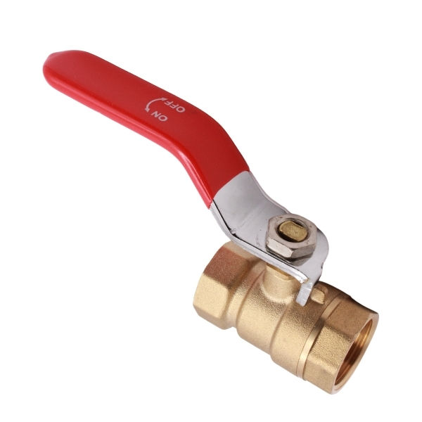 RL LEVER BALL VALVE BRASS - 1/2