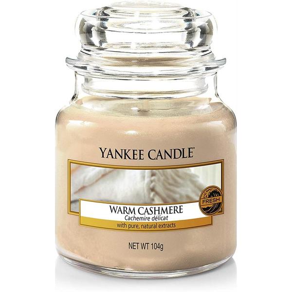 Yankee Candle Warm Cashmere Small Jar Retail Box No