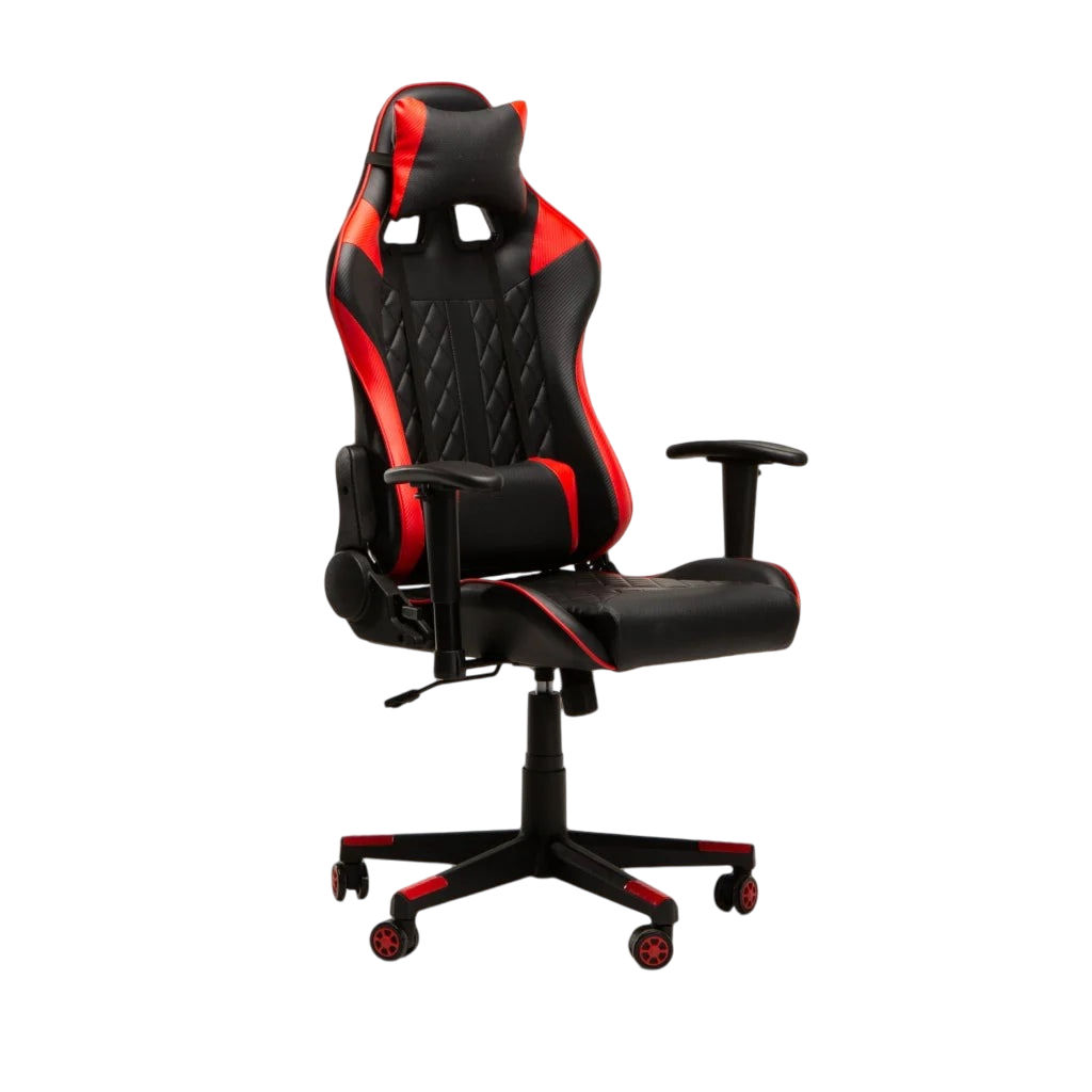 Vividitto - Yugo Luxury  Gaming Chair AH594 - Black/Red