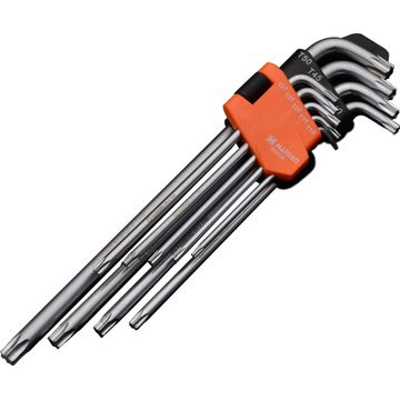 HARDEN 9 Piece Extra Length Torx Key Wrench
