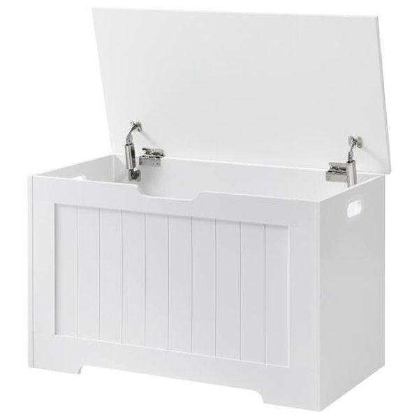 Shoe Storage Bench – Safety Hinges & Sturdy Wooden Design