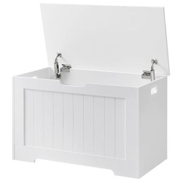 Shoe Storage Bench – Safety Hinges & Sturdy Wooden Design