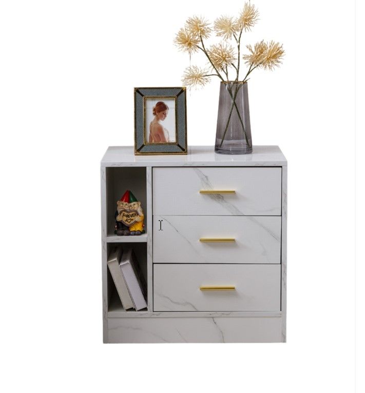 Deric 3-drawer Nightstand Antique Brown