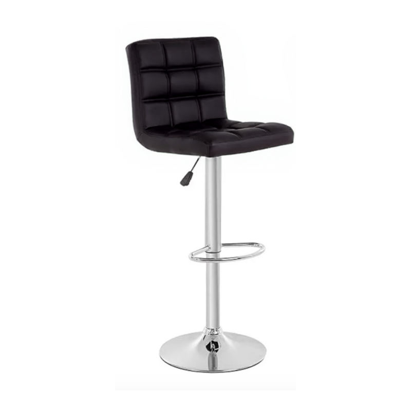 KC FURN-Faux Leather Barstool