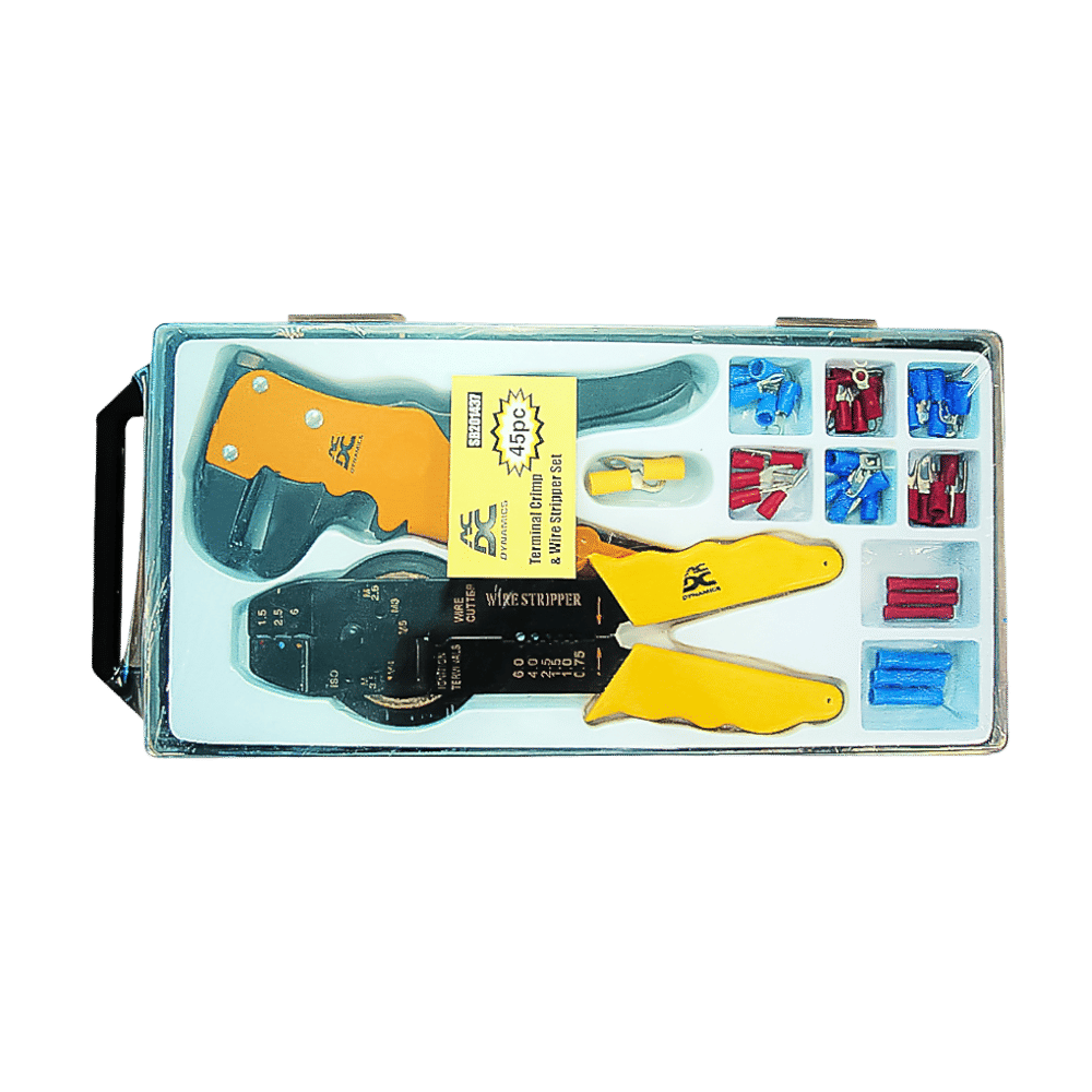 Terminal And Wire Stripper Set