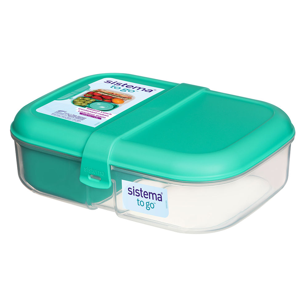 Sistema 1.1L Ribbon To Go with 1 Mini Bite- Teal