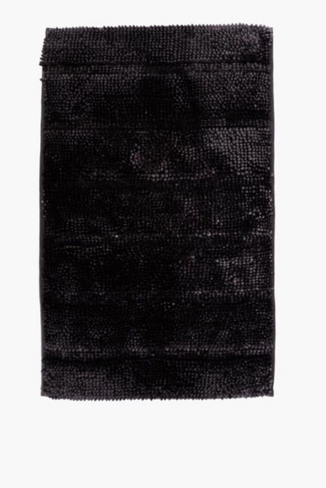 VISCOSE STRIPE BATH MAT 60116cm Soft & Stylish Modern Mat