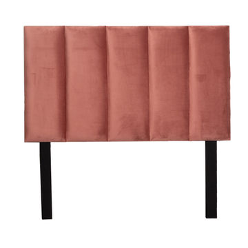 Taylor Headboard - Pink Velvet - Double