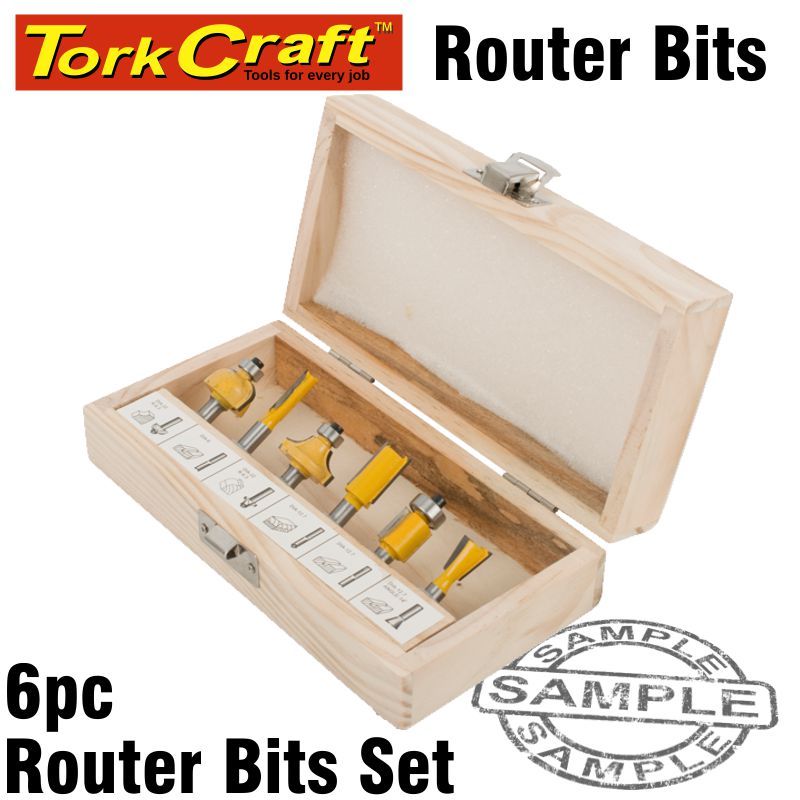 Tork craft router on sale bit set