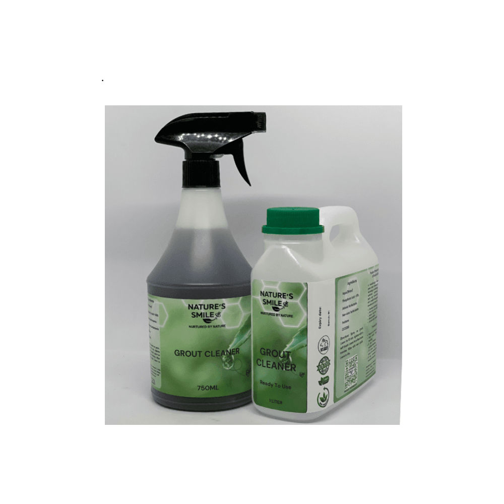 Nature's Smile Bio-enzyme Grout Cleaner 750ml & 1 Liter RTU