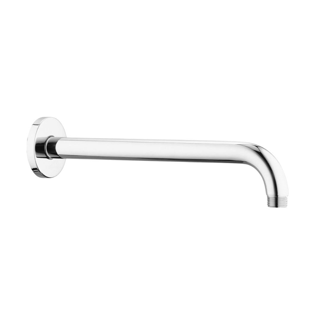 SHOWER ARM - ROUND - CHROME - 300MM