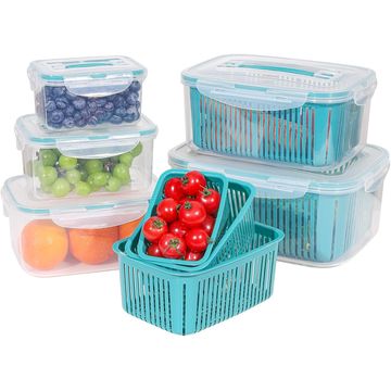 Multifunctional Airtight Drainer Food Storage