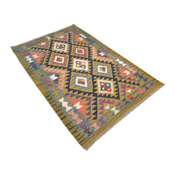 Afghan Handwoven Maimana Kilim - 157 x 104 CM