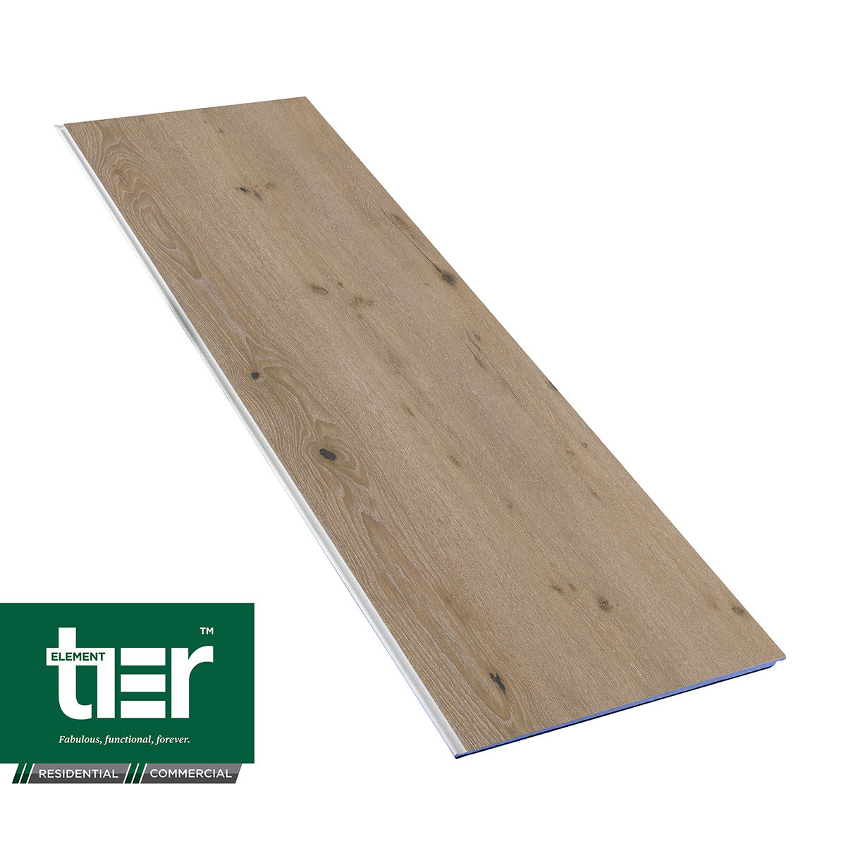 TIER Element Flooring, Honey Oak, SPC Vinyl Flooring With CarbideCore™ Technology (1.93m2/box)