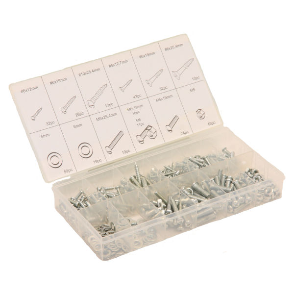 Micro-Tec - Screw/Nut Assortment 347 Piece