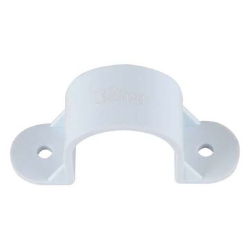 25mm PVC Strap Saddles (100 pcs)