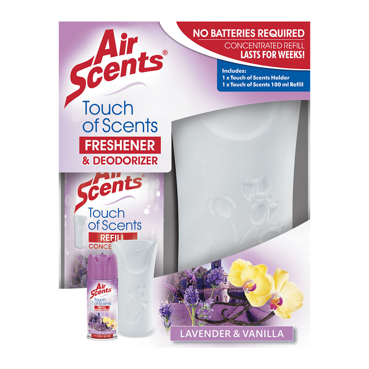 AIR SCENTS PRESS MACHINE INC LAVENER AND VANIL 100ML