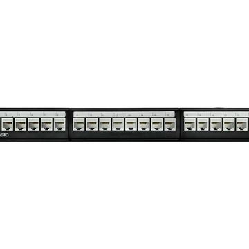 Linkbasic 24 Port Cat6 Rack Mount Patch Panel