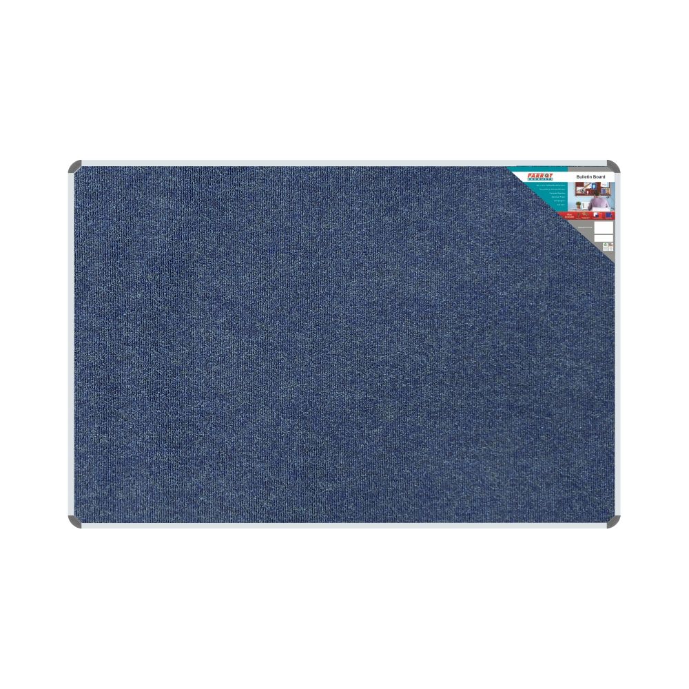 Bulletin Board Ribbed Aluminium Frame (1800x1200mm - Denim) | LEROY ...