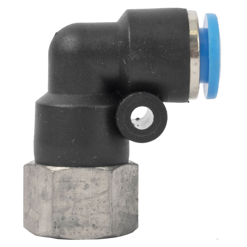 Aircraft - Pu Hose Fitting Elbow 6mm-1/8 F - 20 Pack