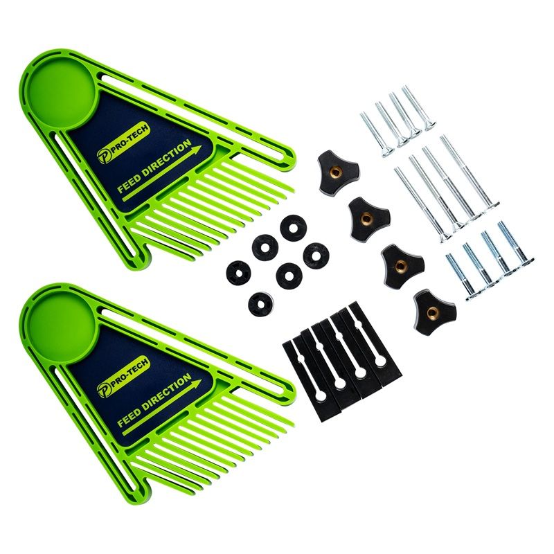Feather Board 2Pc Set Multipurpose Incl. Fixing