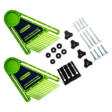 Feather Board 2Pc Set Multipurpose Incl. Fixing