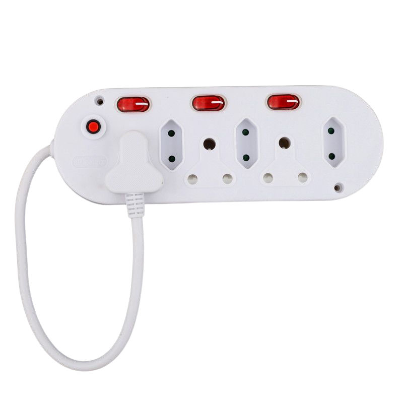 Digitech Multiplug 6 Way with 0,5m Cable