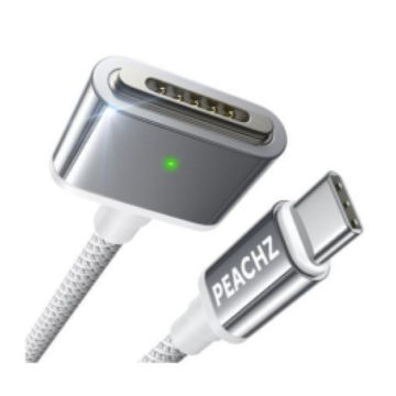 Peachz 140W USB-C Magnetic 3 Cable Fit for MacBook Charger, fit MacBook Air