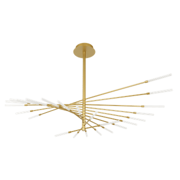 Voguing Champagne Gold LED Pendant