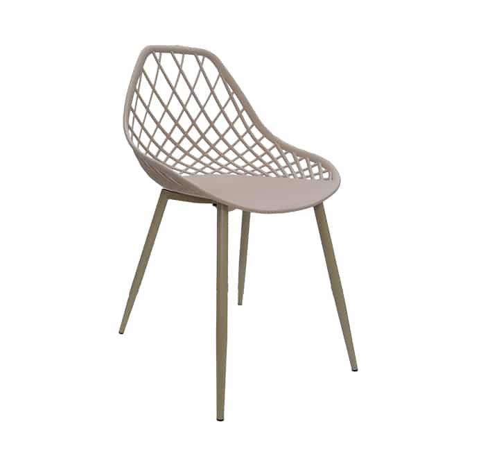 Vividitto - Plastic Spider Chair - Beige