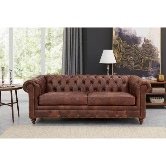 Figure It Out Modern Green Velvet Upholstered Sofa 3 Seater