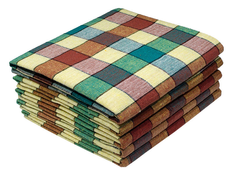 Bunty's Kitchen Towel - Design 2600 - 046x070cms - (05 Pc Pack) - Checks