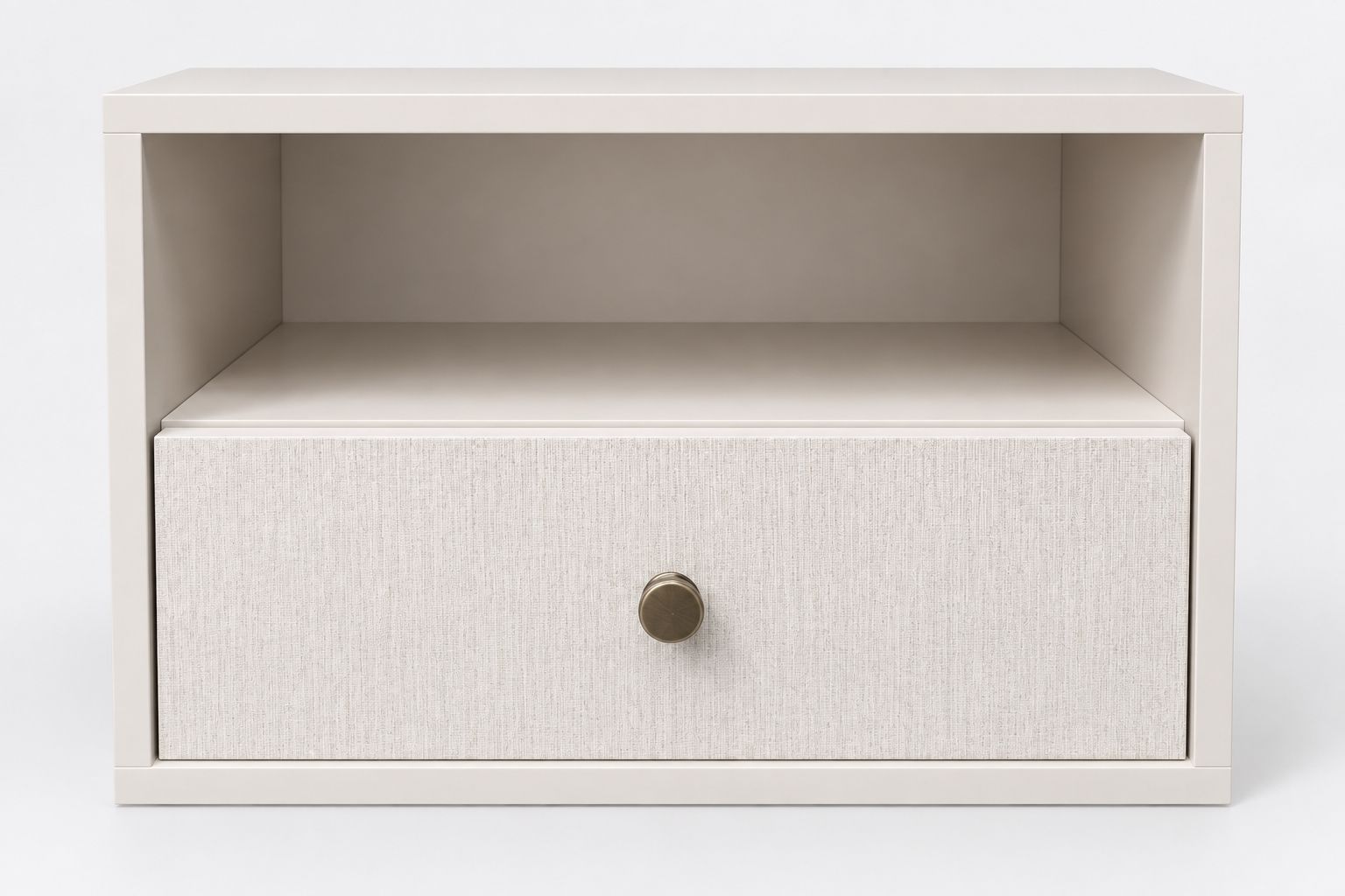 Dinah Floating Pedestal Cotton & Light Linen