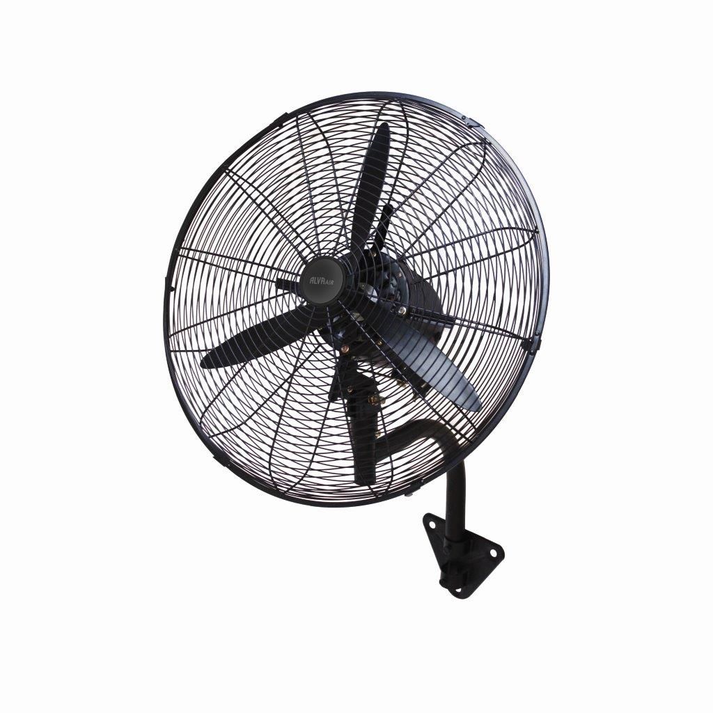 ALVA AIR - 50CM WALL FAN – INDUSTRIAL DESIGN - HIGH VELOCITY (MATT BLACK)