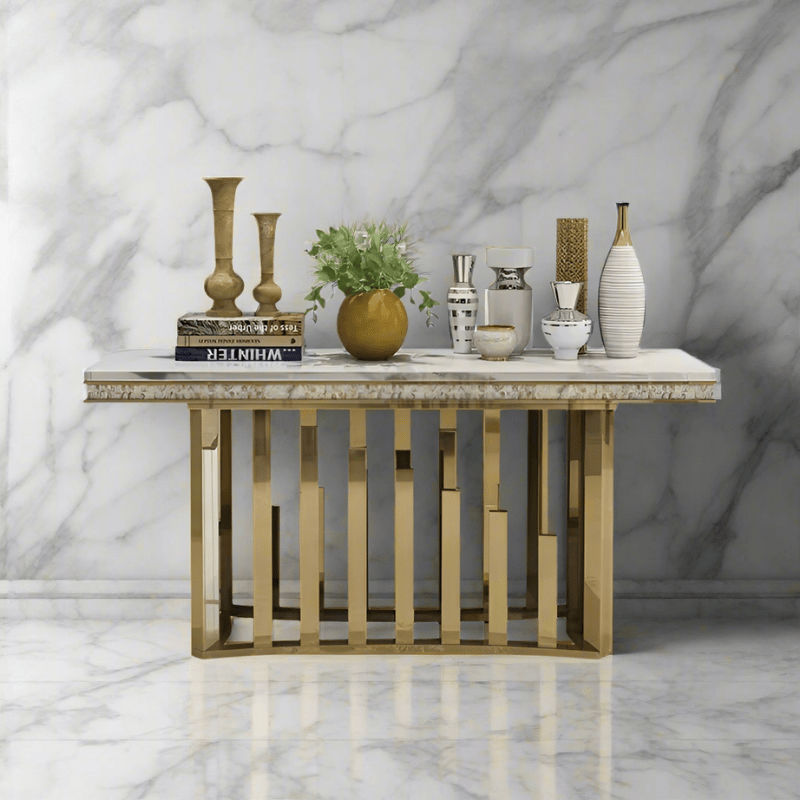 Designer Concepts Dexter Marble Console Table