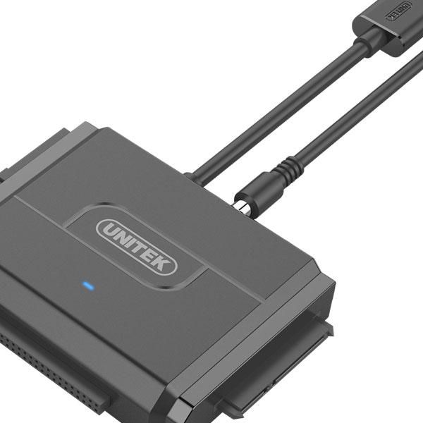 Unitek Usb3.0 2.5" 3.5" Ide + Sata Hdd Ssd Converter