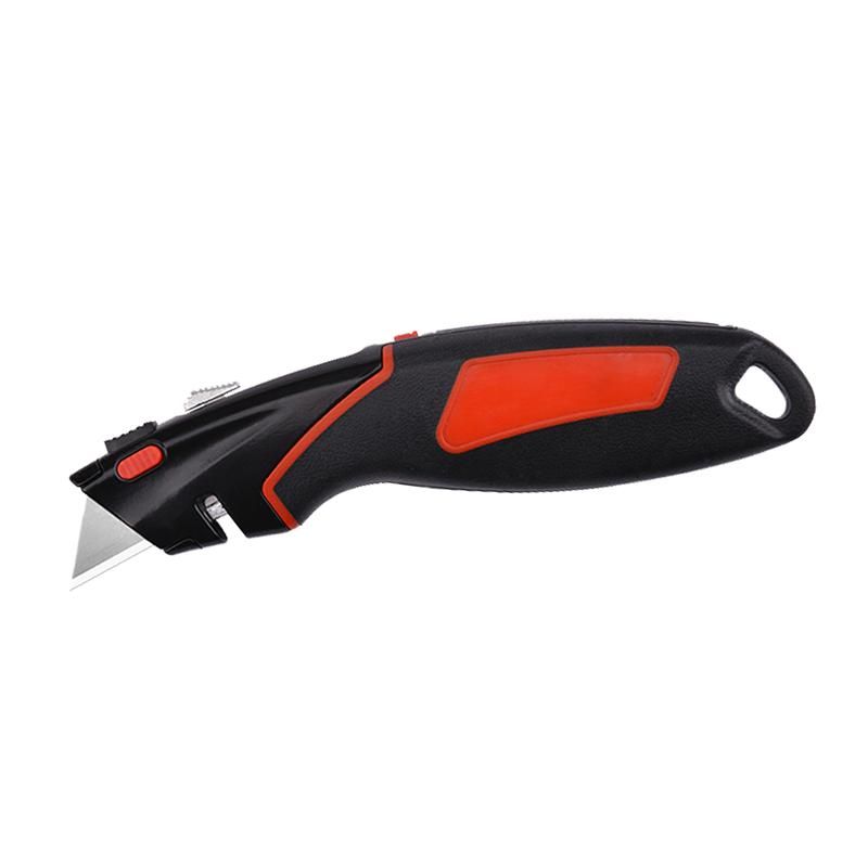 Knife Retractable Rubber Grip Professional 150mm - 2 Pack