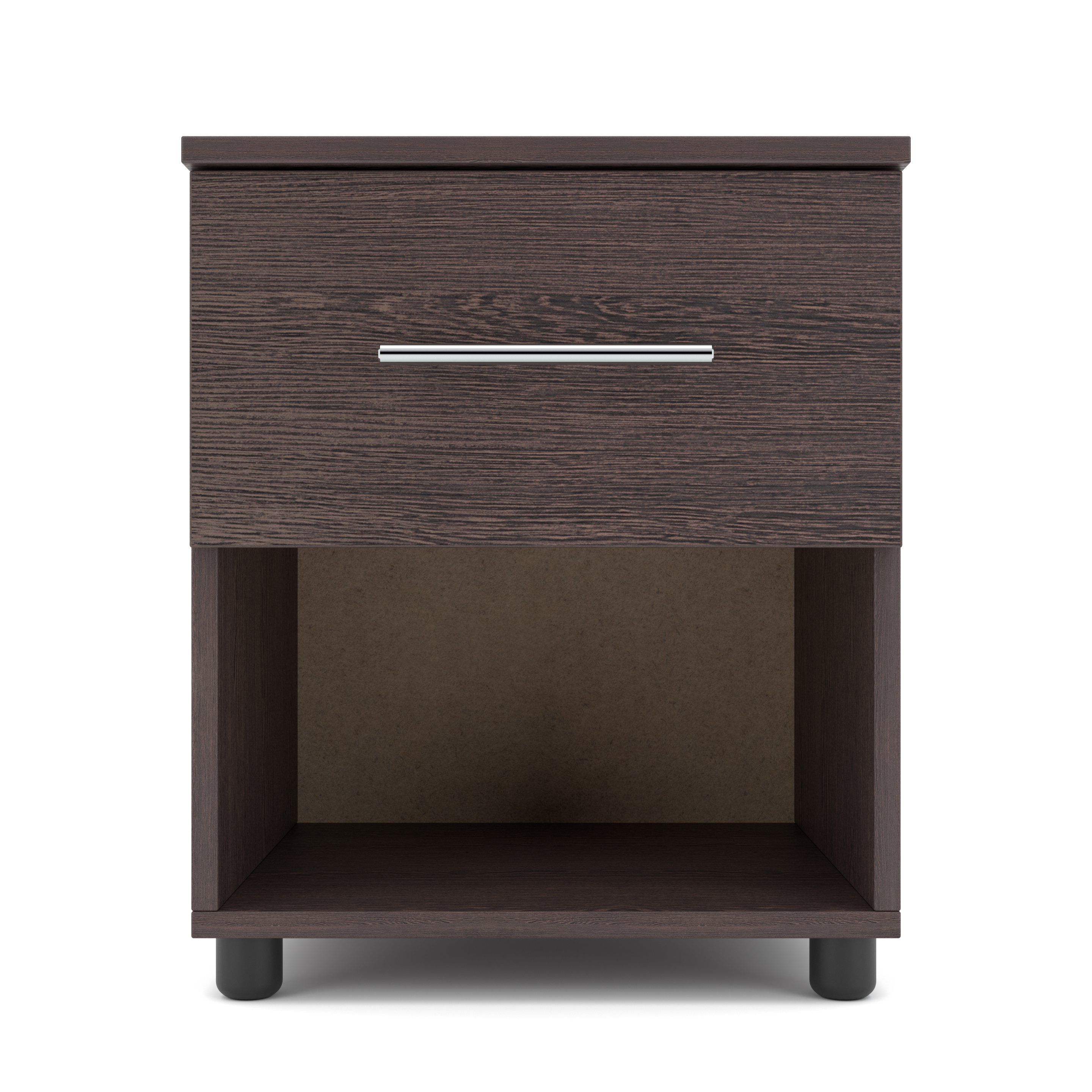 BAM! One Drawer Bedside Table - African Wenge