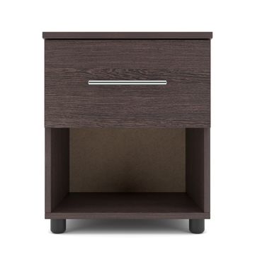 BAM! One Drawer Bedside Table - African Wenge