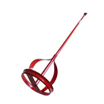 Paint Mixer 100mm x 600mm - Red - 9mm Shaft
