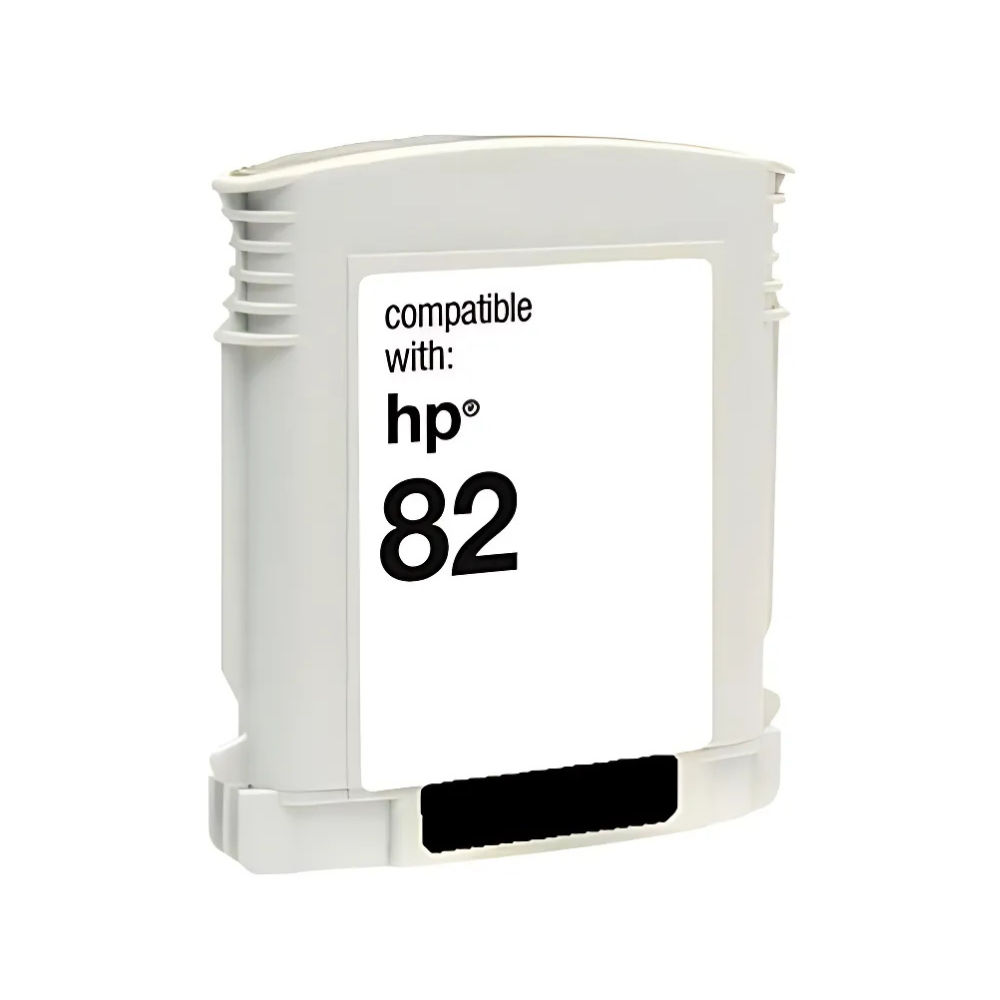 HP 82 Black Generic Ink Cartridge (CH565A)
