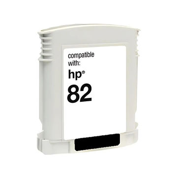 HP 82 Black Generic Ink Cartridge (CH565A)