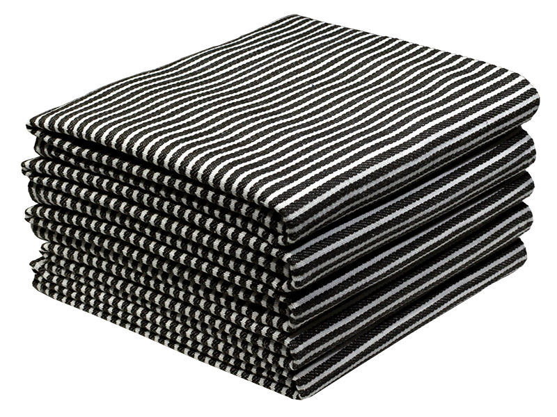 Bunty's Kitchen Towel - Design 2611 - 050x070cms - (05 Pc Pack) - Stripes
