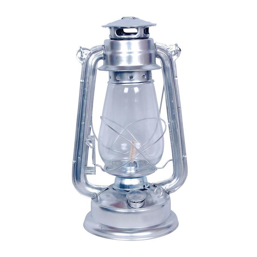 Kerosene Lantern Silver 31Cm Height 3 Pack