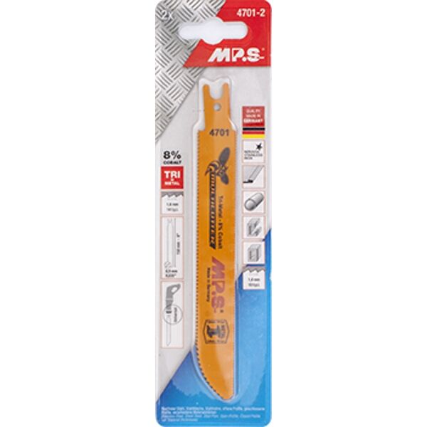 Sabre Saw Metal&S/S 150Mm Multicutter U-Shank 14&18Tpi 2/Pk