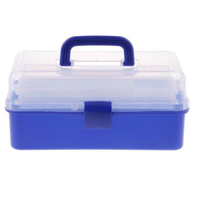 Multifunction Tackle Storage Box Fishing Gear Accessories Box Big Fishing  Tackle Box Plastic Handle Fishing Box Fishing Tools Fishing Accessories  Excellent waterproof performance ( Color : BLACK ) : : Sports &  Outdoors