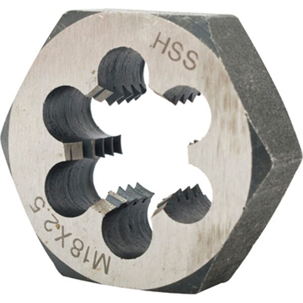 Die Hss Hex 18Mm 1/Card